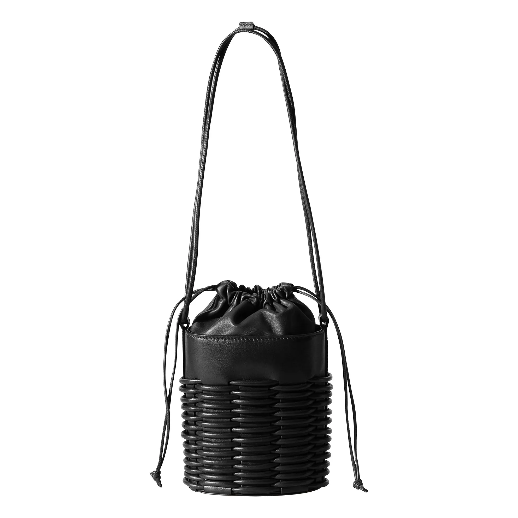Hereu Black Pinar Bucket Bag
