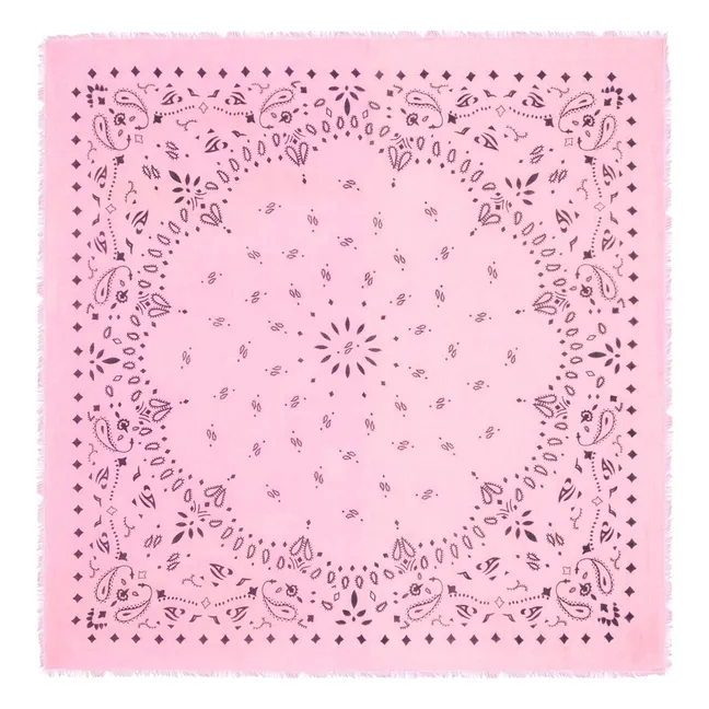 Bandana de cachemira Effy | Rosa Bombón