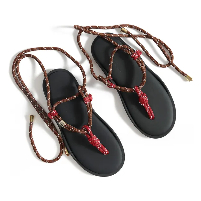 Sandales Flò Twin | Marron