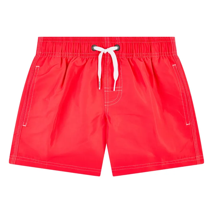 Short de Bain Board Arc | Rouge- Image produit n°0