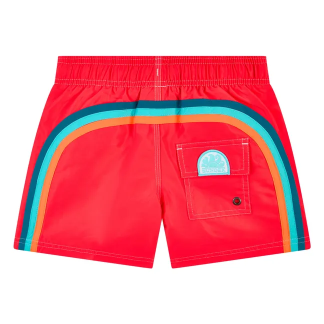 Pantalones cortos de baño Board Arc | Rojo