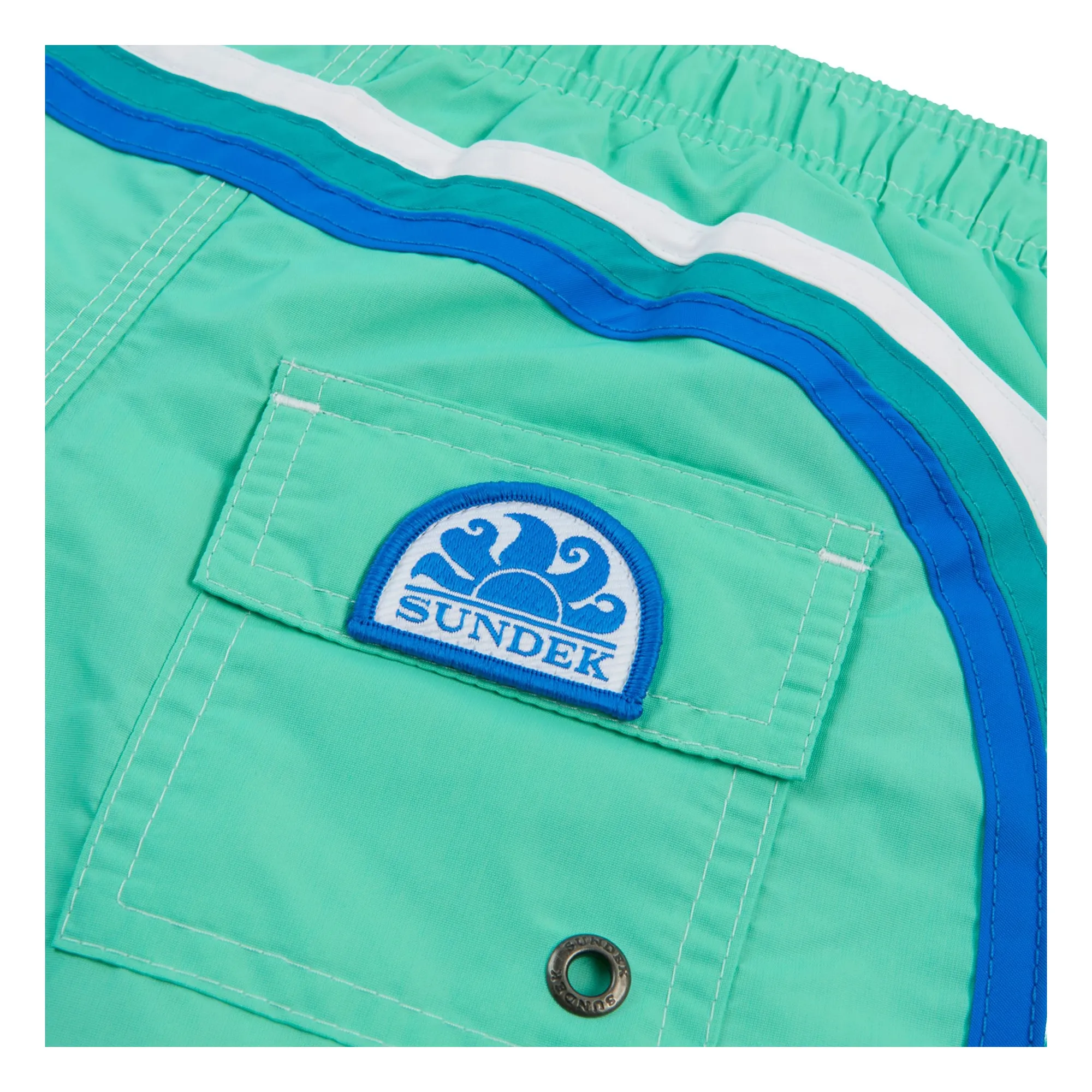 Short de Bain Board Arc | Turquoise- Image produit n°4