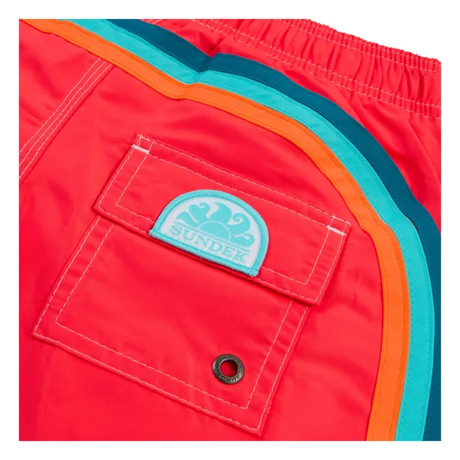 Pantalones cortos de baño Board Arc | Rojo