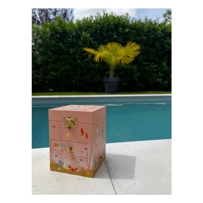 Spieluhr Sirene | Rosa