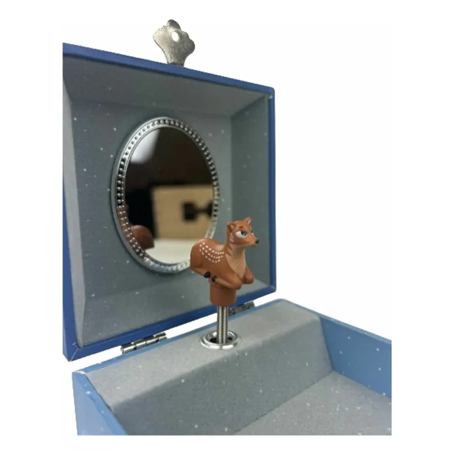 Boîte à musique phosphorenscente Renard | Blau