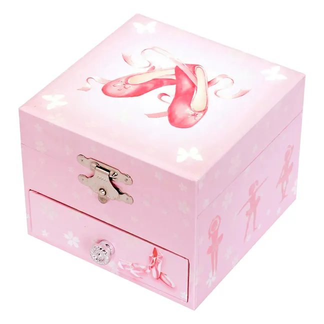 Caja de música Phosphorenscente Ballerine | Rosa