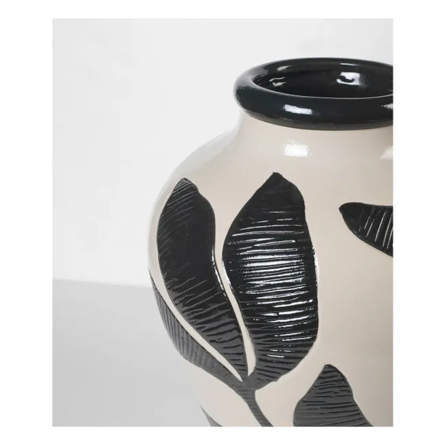 Vase Herbert  | Noir