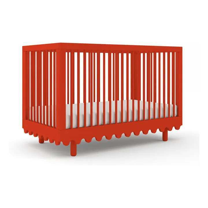 Moss Slatted Bed - Stylish & Modern Nursery Crib