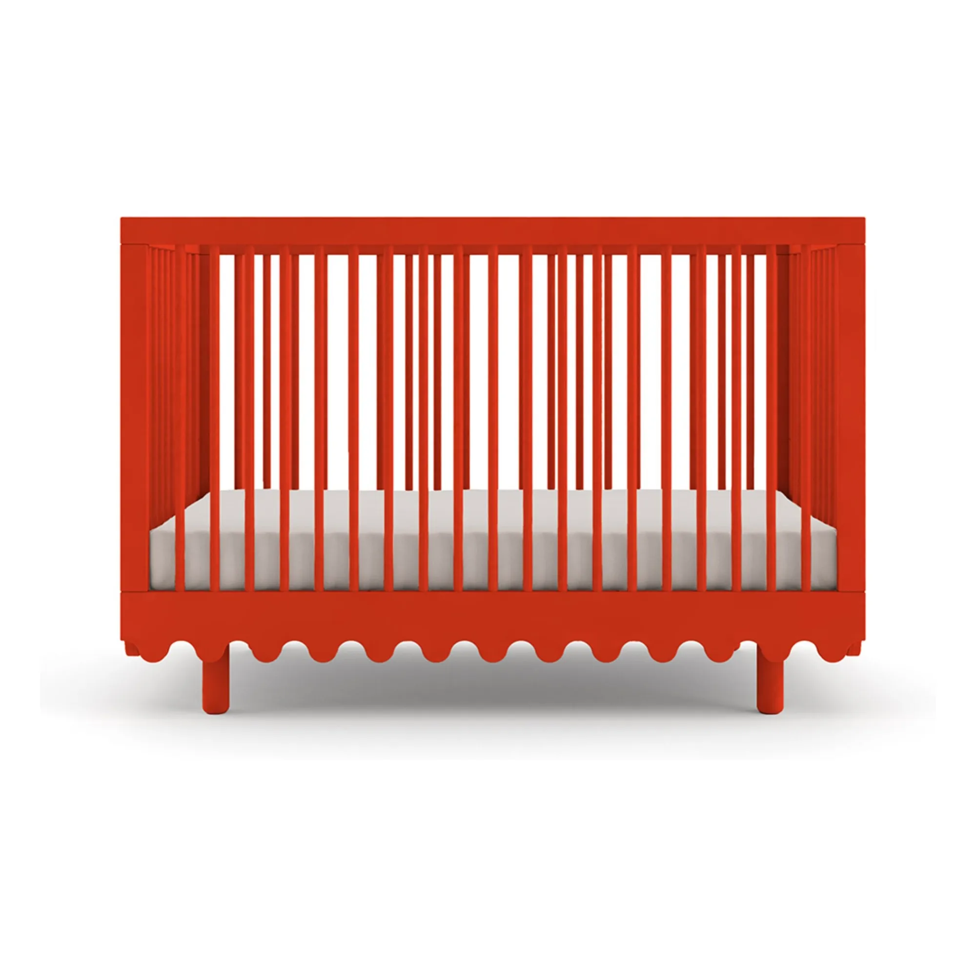 Moss Slatted Bed - Stylish & Modern Nursery Crib