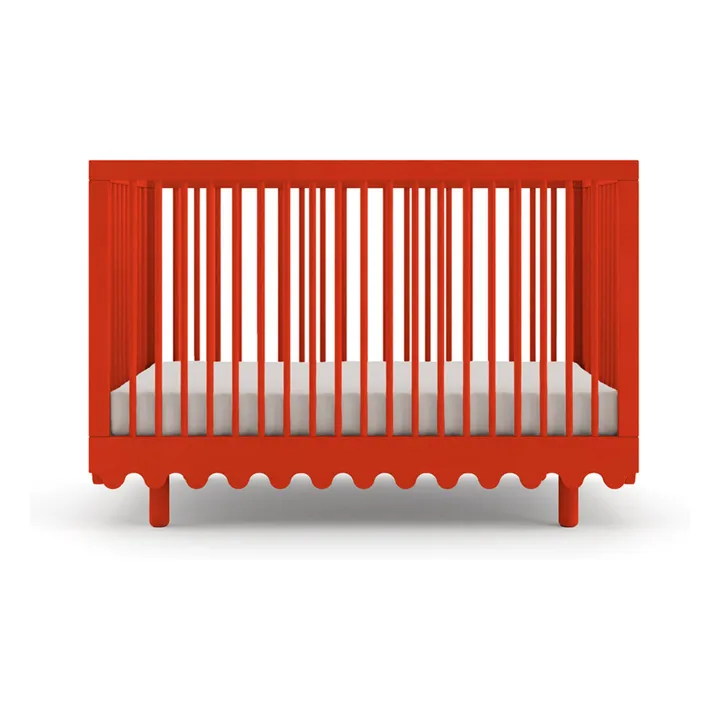 Moss Slatted Bed - Stylish & Modern Nursery Crib