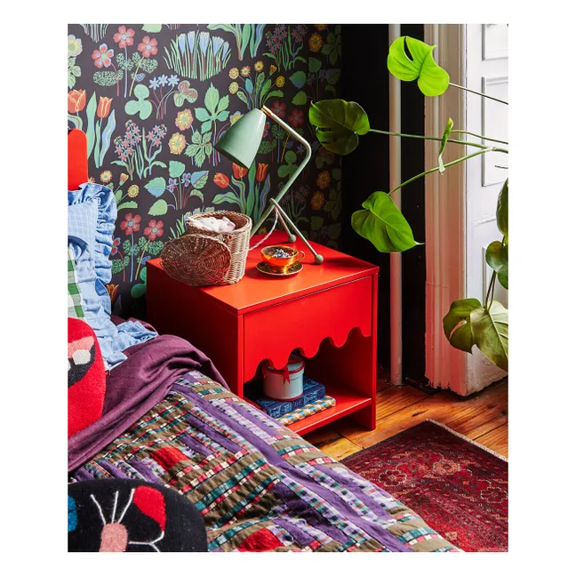 Nachttisch Moss | Rot