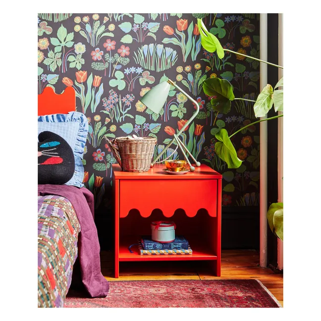 Table de nuit Moss | Rouge