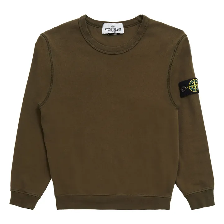Sweat Logo | Vert kaki- Image produit n°0