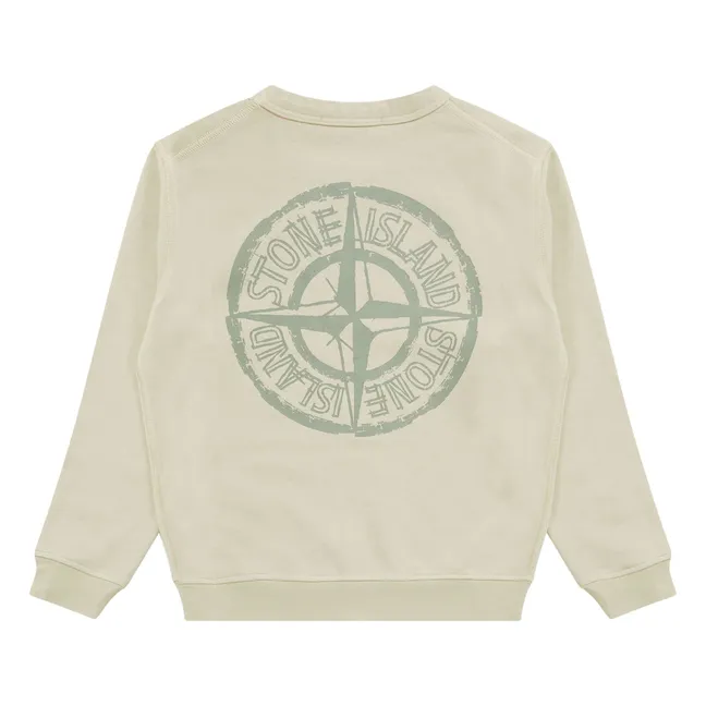Handwritten sweatshirt | Beige
