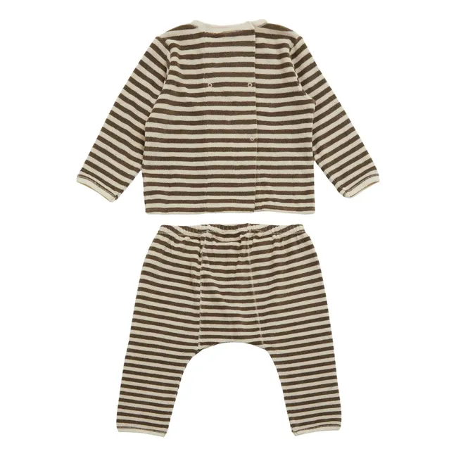 Ensemble Barnes Eponge | Vert kaki
