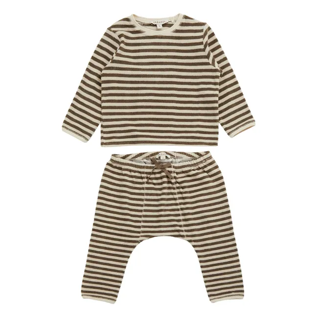 Ensemble Barnes Eponge | Vert kaki