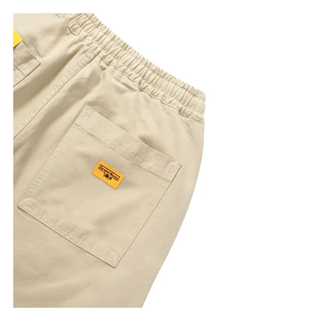 Short Canvas Chef Coton Bio | Beige