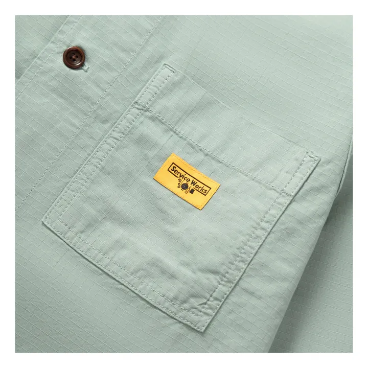 Veste Ripstop Foh Coton Bio | Sauge- Image produit n°5