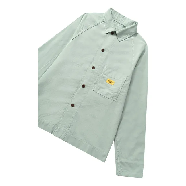Giacca Foh in cotone organico Ripstop | Salvia