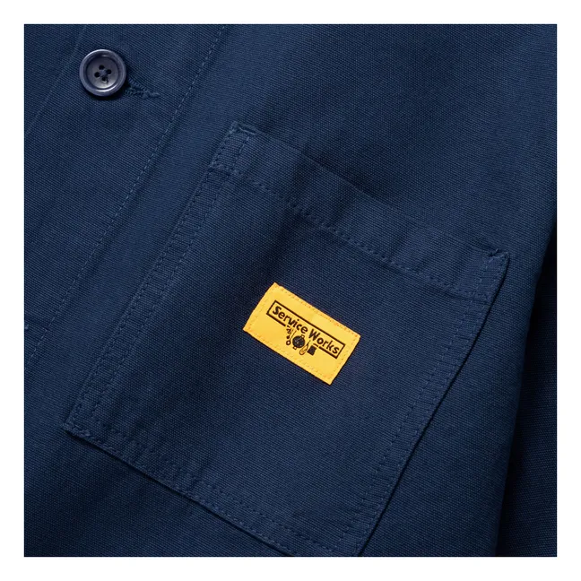 Canvas Chore Jacke Bio-Baumwolle | Navy