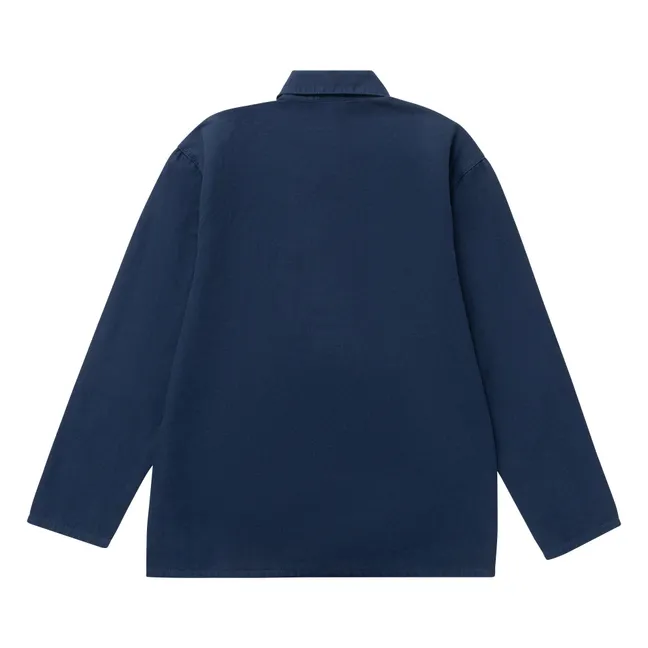 Giacca in cotone organico Canvas Chore | Blu marino