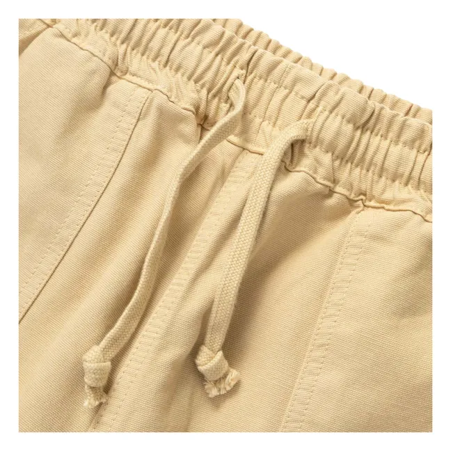 Pantaloni classici in cotone organico Canvas Chef | Beige