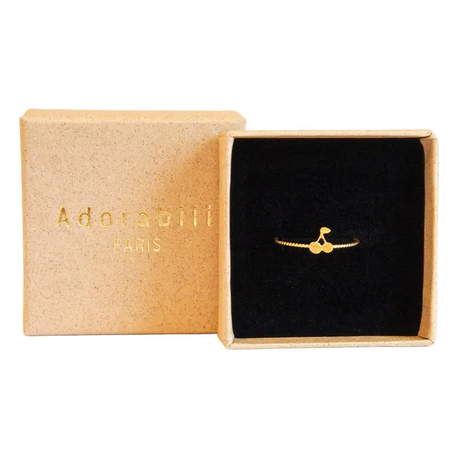 Ring Kirsche | Gold
