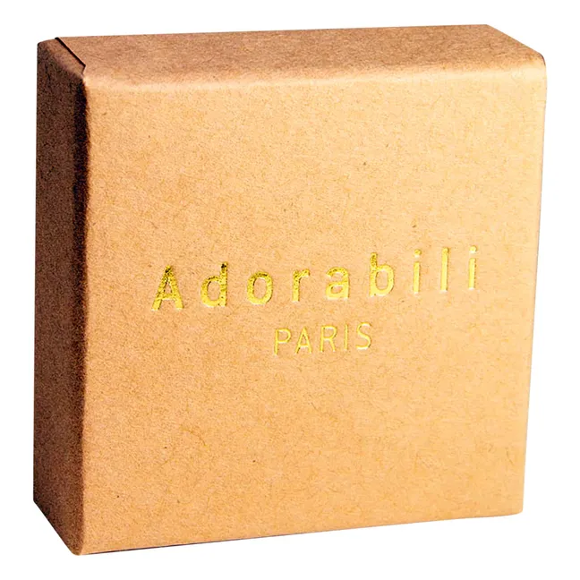 Boucles d'Oreilles Asymétriques Coquillage | Doré