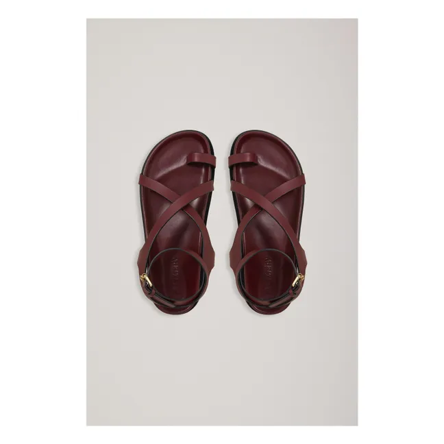 Sandales Jalen Slim | Bordeaux