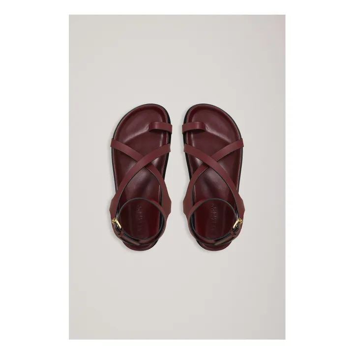 Sandales Jalen Slim | Bordeaux- Image produit n°6