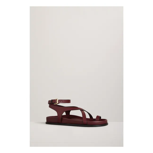 Sandales Jalen Slim | Bordeaux