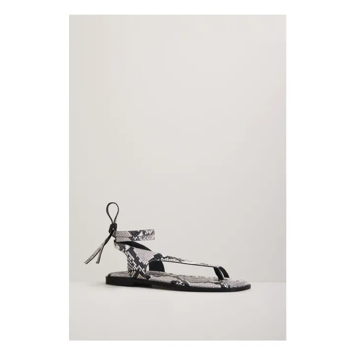 Sandales Heidi Snake | Gris- Image produit n°5