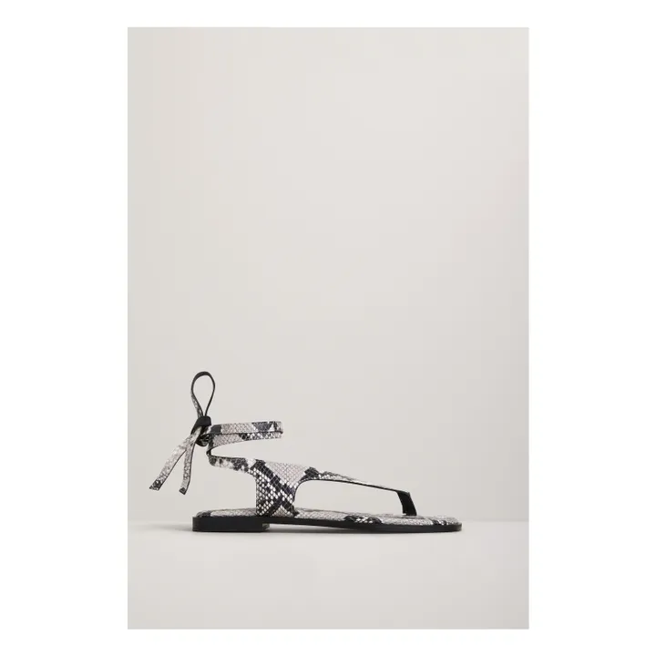 Sandales Heidi Snake | Gris- Image produit n°4