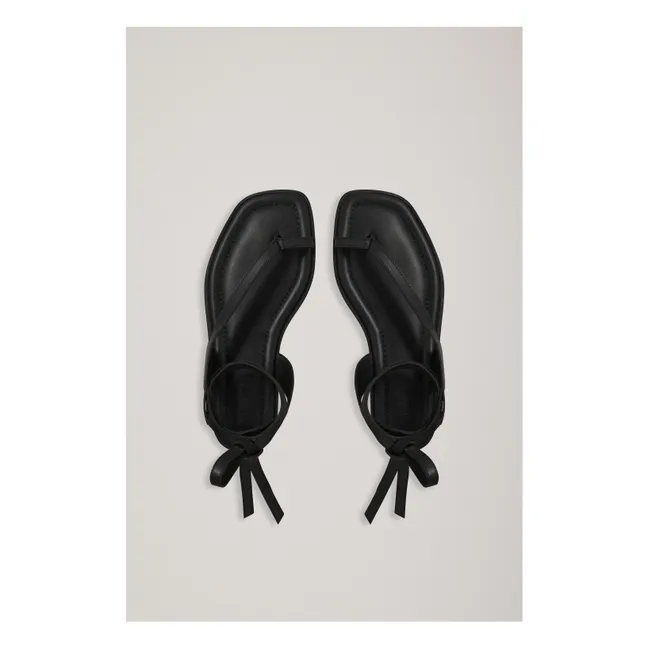 Heidi-Sandalen | Schwarz
