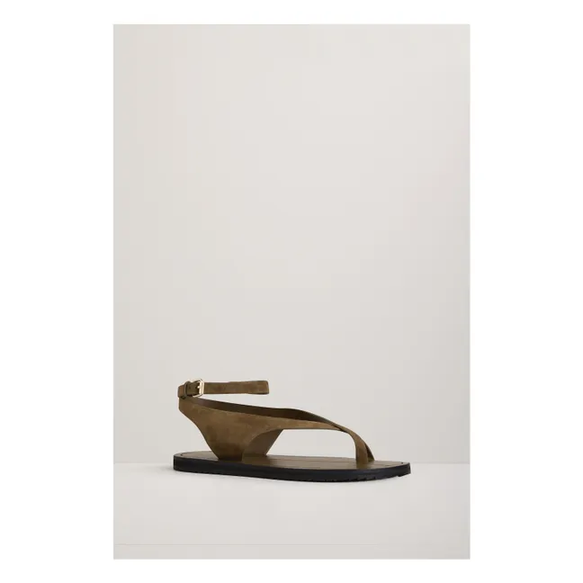Sandales Millar Suede | Vert kaki
