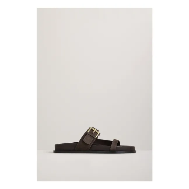 Prince Suede Sandalen | Braun