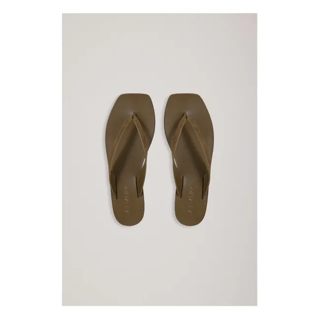 Sandales Kinto Suede | Vert kaki