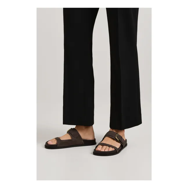 Sandales Prince Suede | Marron