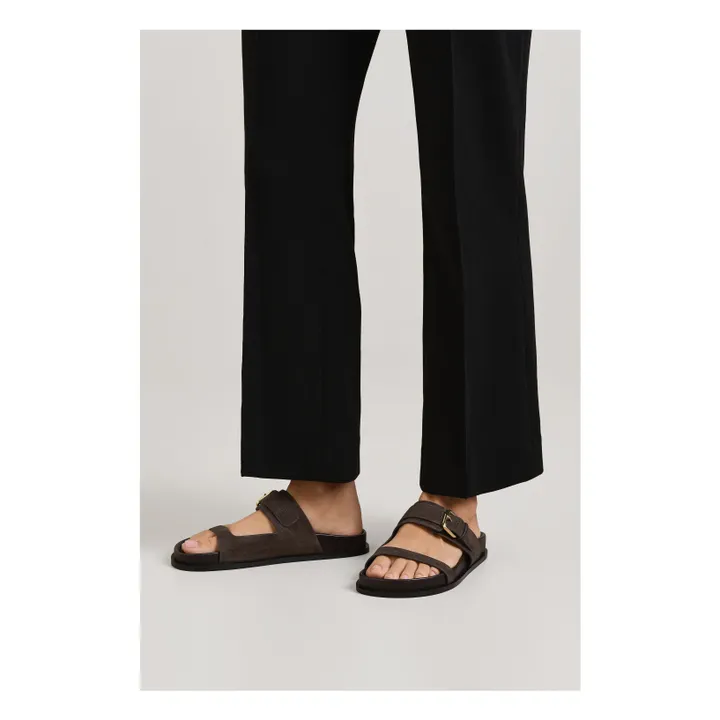 Sandales Prince Suede | Marron- Image produit n°1