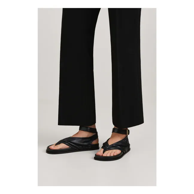 Mantei Sandalen | Schwarz