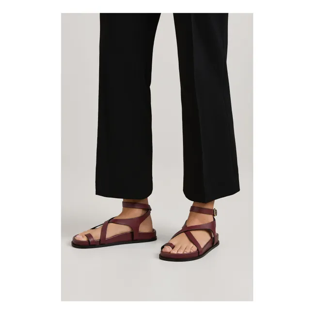Sandales Jalen Slim | Bordeaux