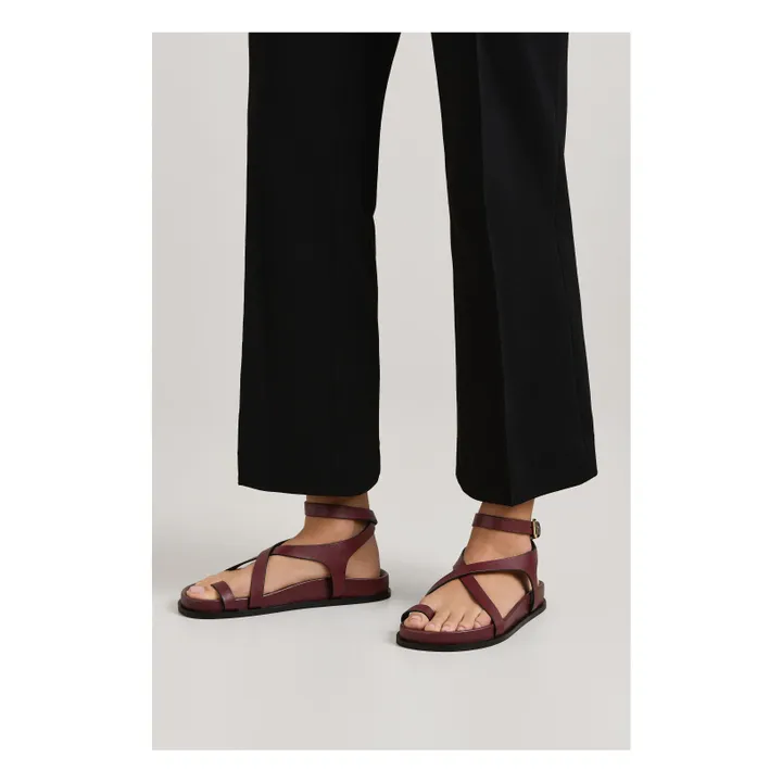 Sandales Jalen Slim | Bordeaux- Image produit n°1