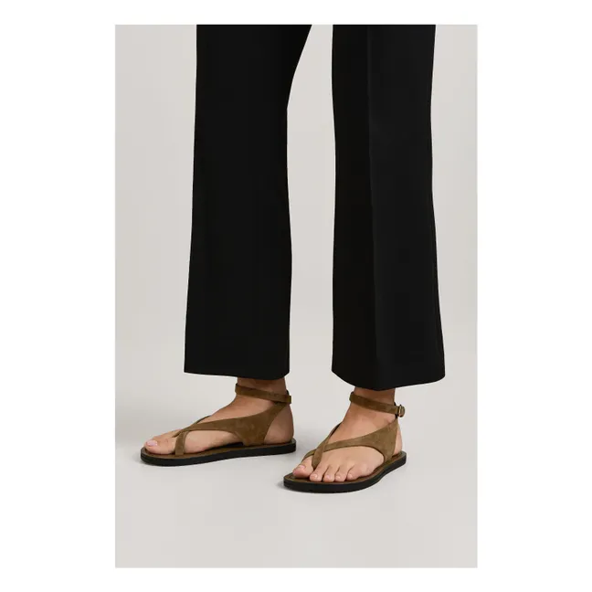 Sandales Millar Suede | Vert kaki