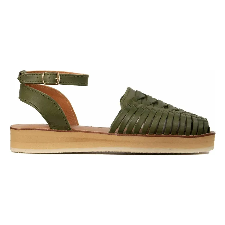 Sandales Loma | Vert olive- Image produit n°0