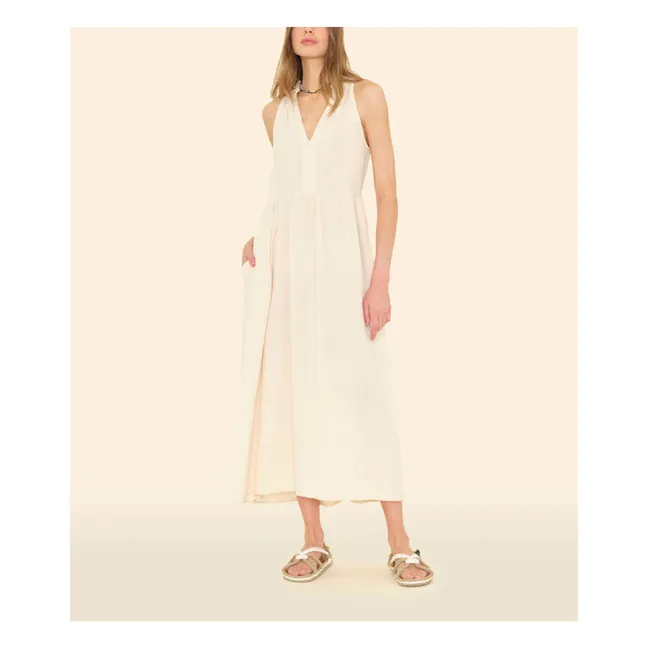 Robe Liza Gaze de Coton | Ecru