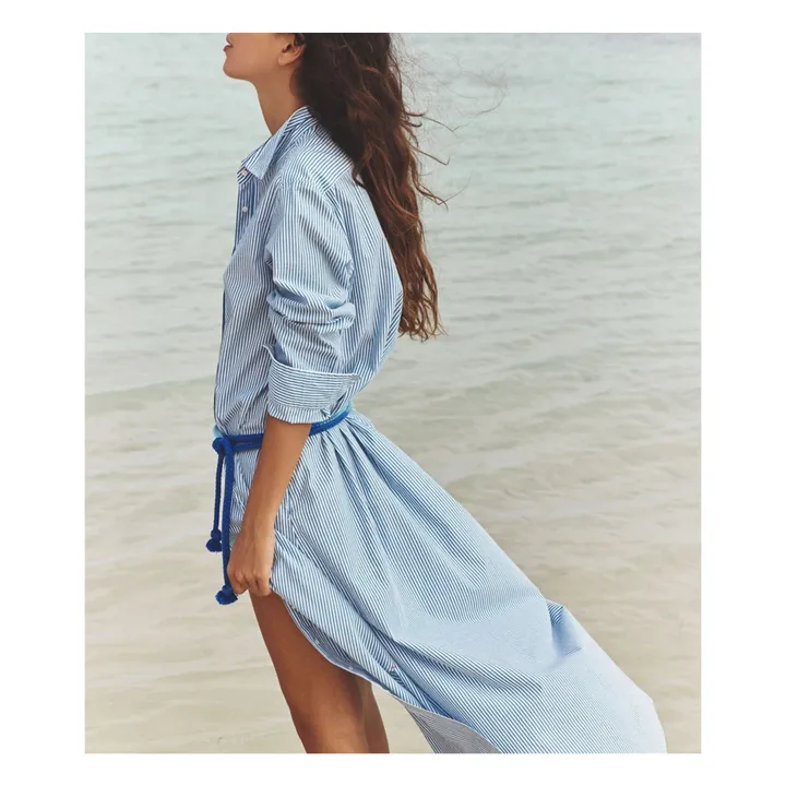 Robe Boden Rayures | Bleu- Image produit n°6