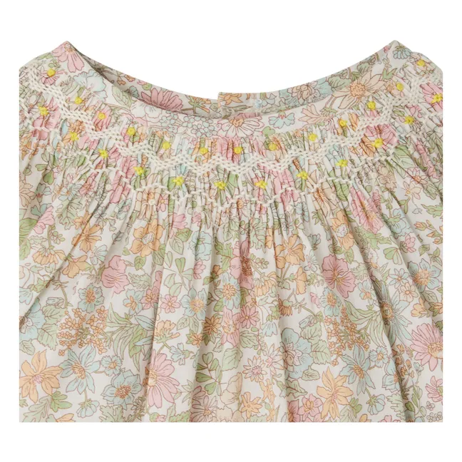 Bluse Griotte Liberty Bio-Baumwolle | Seidenfarben