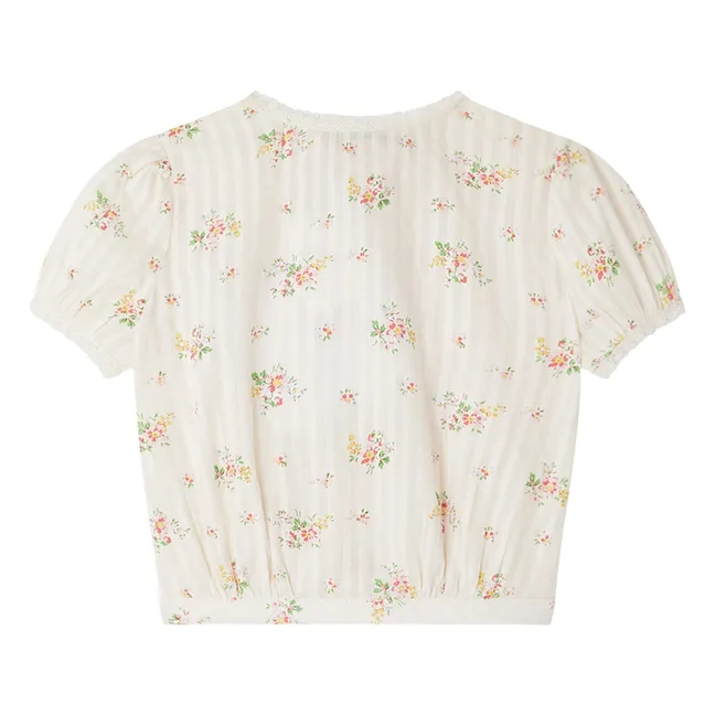 Bluse Elia Bio-Baumwolle | Seidenfarben
