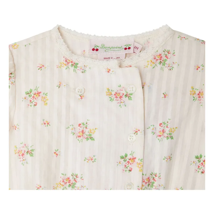 Blouse Elia Coton Bio | Ecru- Image produit n°2