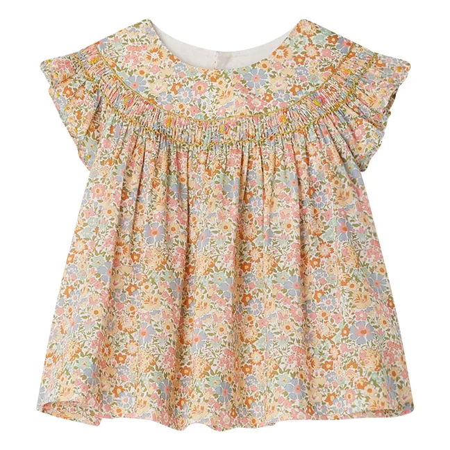 Eliotine Liberty blouse | Ecru